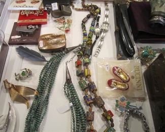 pins and other jewelry