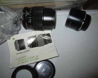 camera lens selection