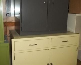 storage cabinet on wheels and top metal cabinet