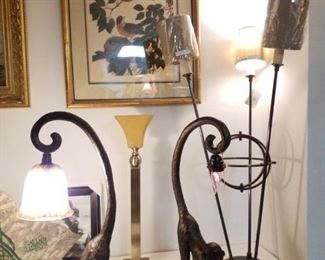 monkey lamps