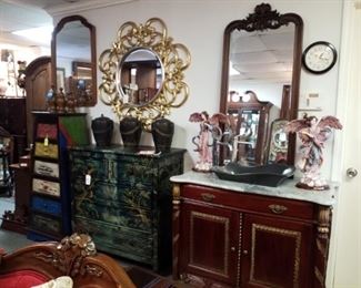 Unusual wall mirrors, antique wall mirror