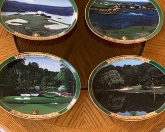 Golf Collectibles Plates