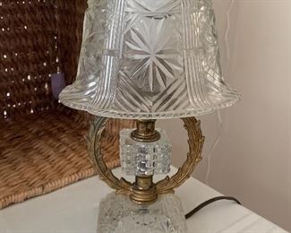 Antique Boudoir Lamp 