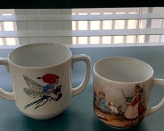 Antique Children’s Mugs
