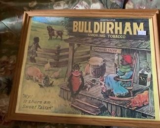 1 of 3 bull durham tobacco prints