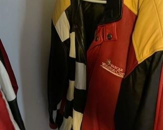 nascar leather jacket