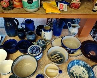 pottery bowls and dishes
