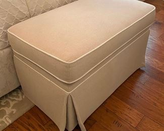 Upholstered Storage Ottoman