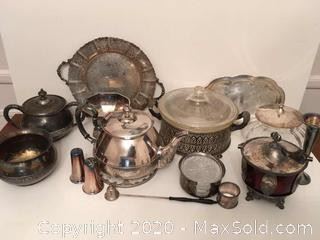 Silverplate And Sterling Items