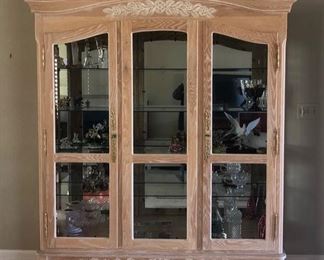 Beautiful French curio cabinet