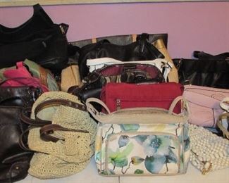 Variety of Purses including Coach