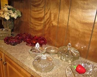 Covered Dishes, Glassware