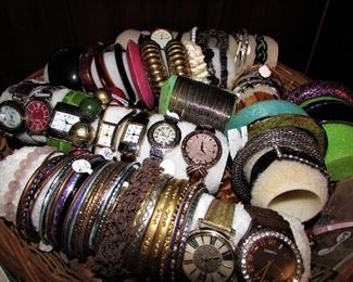 Watches and Bangle Bracelets