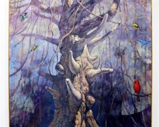 Benedict Gibson "Untitled" Original Oil painting 2006