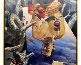 Benedict Gibson "Untitled" Original Oil painting 2002