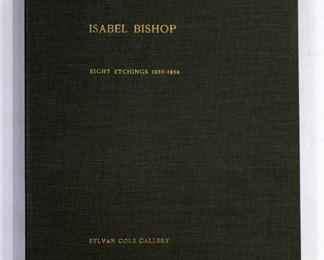 Isabel Bishop Collection 8 Etchings Signed Numbered