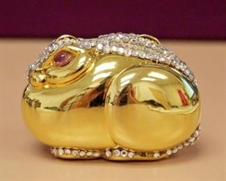 Judith Leiber MINITURE JEWEL BOX/PILL BOX