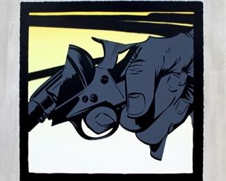 Jordan Nickel Color Hand Pulled Screenprint 22/50 2016