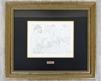 Picasso "Horses Et. Al." 347 Series 7/50 Signed