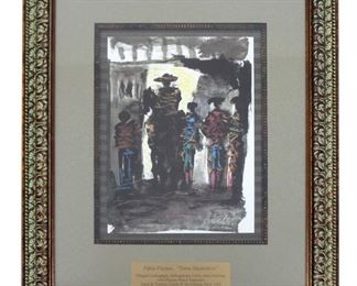 Picasso "Toros Illustration" Signed Lithograph