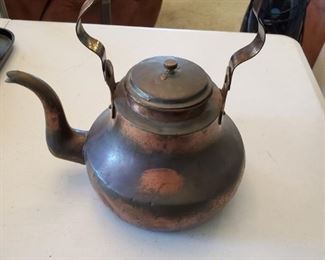 Copper kettle - $10