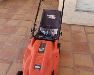 Black & Decker cordless lawn mower will not hold charge - $20