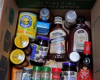 Box of misc. food - $10
A16