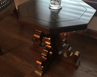 8 Sided End Table $ 36.00