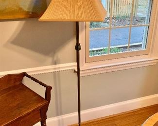 Vintage floor lamp $75