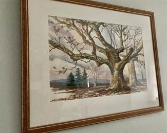 Tree watercolor $275