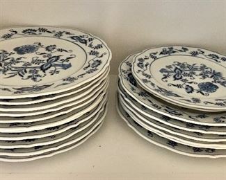 8 dinner plates and 6 lunch plates