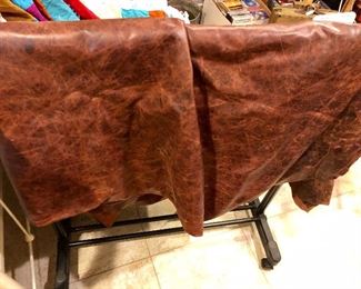 Raw hide rug $60