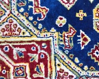 Detail silk rug