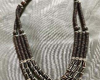 African multistrand necklace $25.00