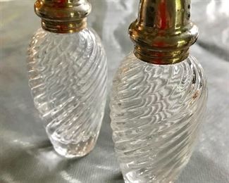 Spiral salt and pepper shakers $25.00 