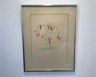 Vintage Picasso Lithograph