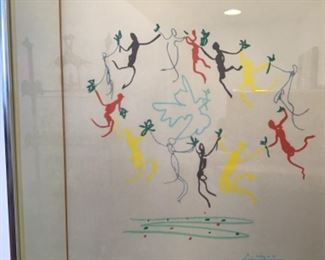 Vintage Picasso Lithograph
