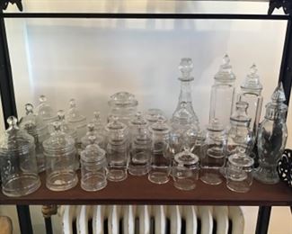 Collection Apothecary Bottles