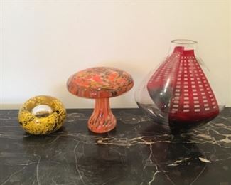 Murano, Ash, Rovelli 3 pc. Lot