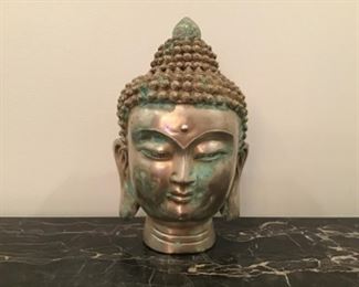 Old Tibetan Buddha Head