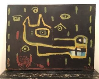 Pehr Smith Folk Art Painting