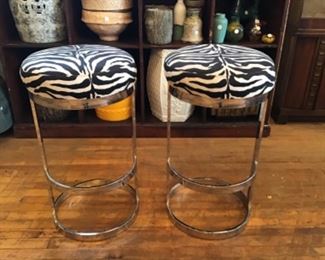 Milo Baughman Barstools
