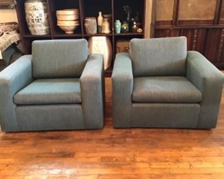 Milo Baughman Club Chairs