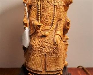 Oriental emperor figurine