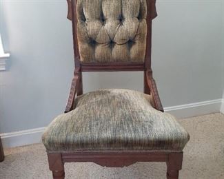Eastlake Victorian Ladies chair 