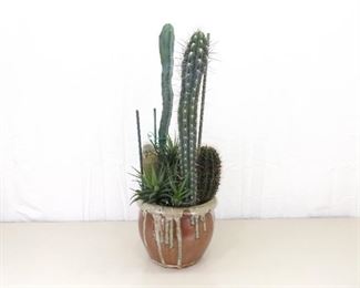 35" Potted Cactus Array