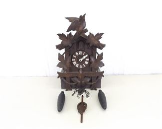 Large WORKING Black Forest Cuckoo Clock