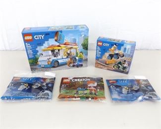Lot of 5 NEW Unopened Lego Sets