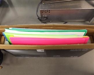 HUGE Lot of Unused Colored Poster Sheets