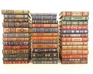 39 MINT Unread Franklin Library Leather Bound, Gold Spine Classic Books
